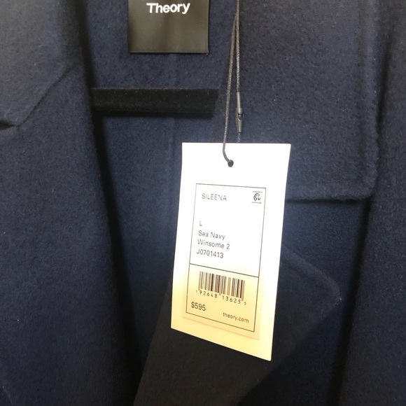 NWT Theory Sileena wool and cashmere coat - Picture 12 of 16